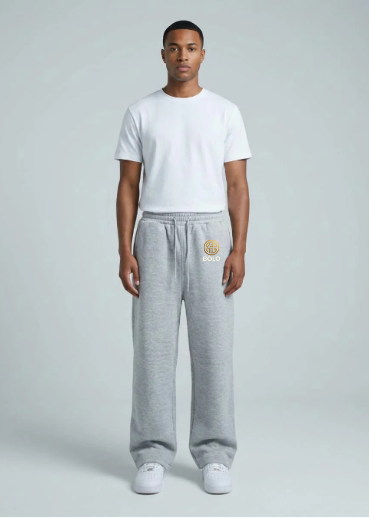 BOLO Solid Baggy Fleece Pants