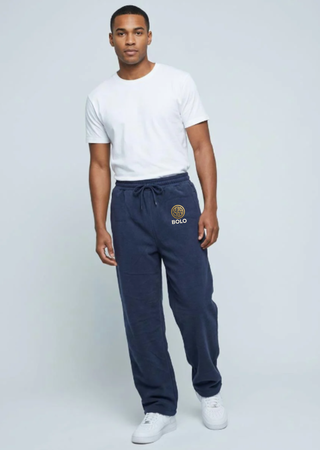 BOLO Solid Baggy Fleece Pants