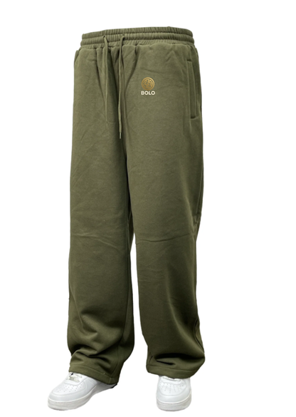 BOLO Solid Baggy Fleece Pants