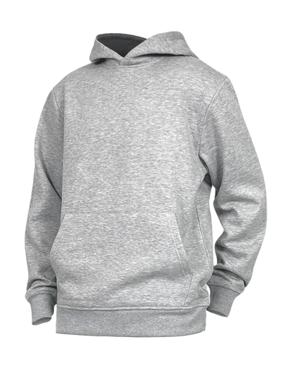 BOLO Solid Pullover Fleece Hoody