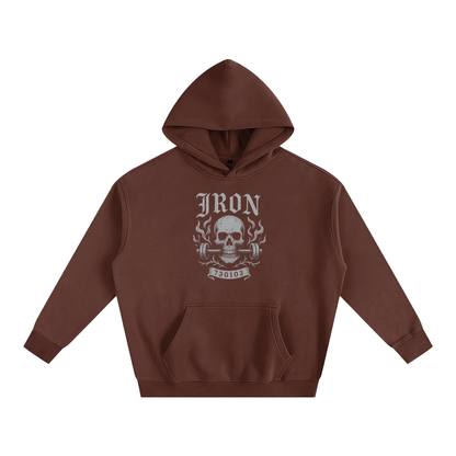 Iron Oversize Fleeced Hoodie