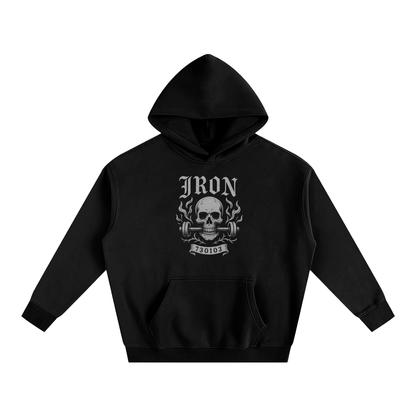 Iron Oversize Fleeced Hoodie