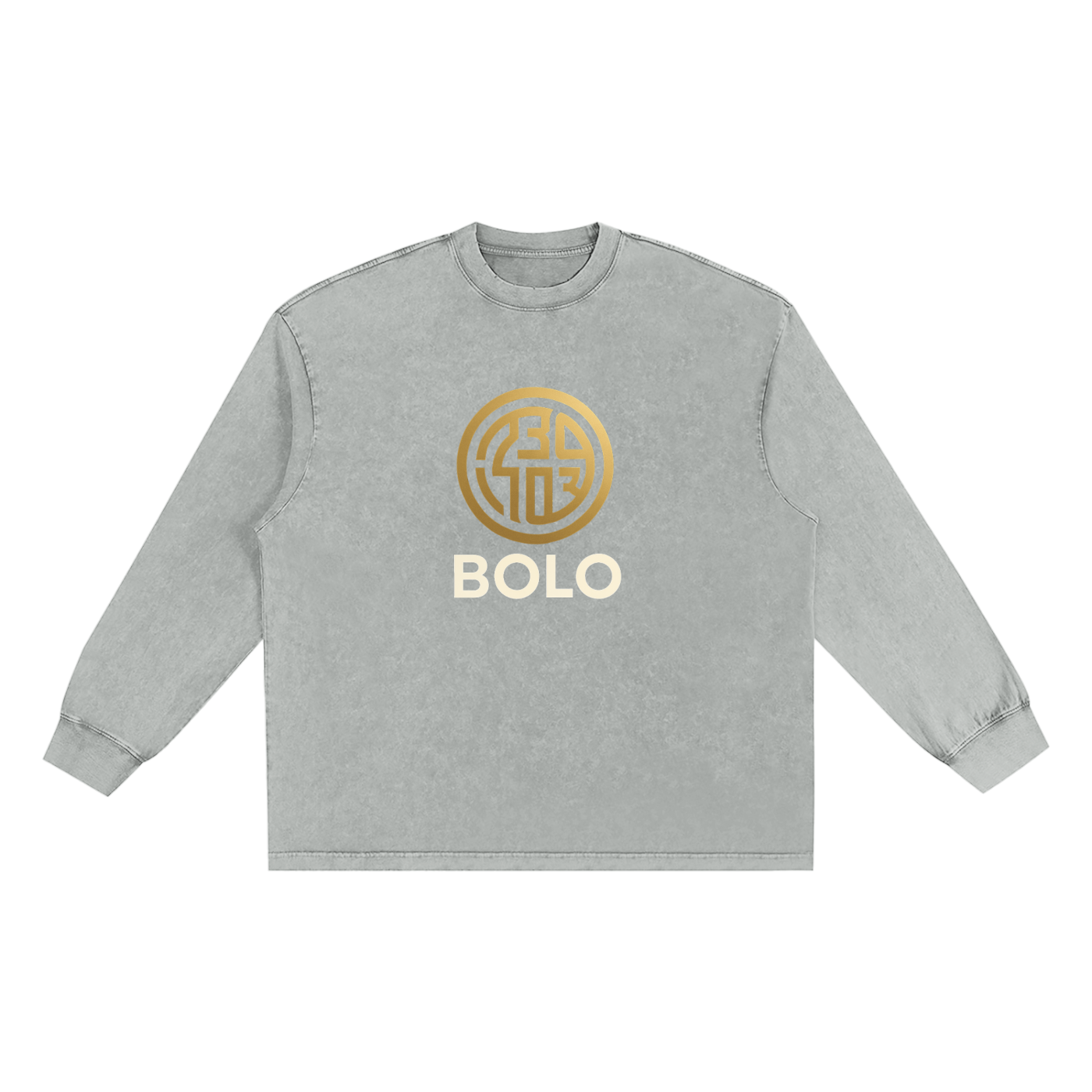 BOLO Snow Washed Frayed Edge T-Shirt
