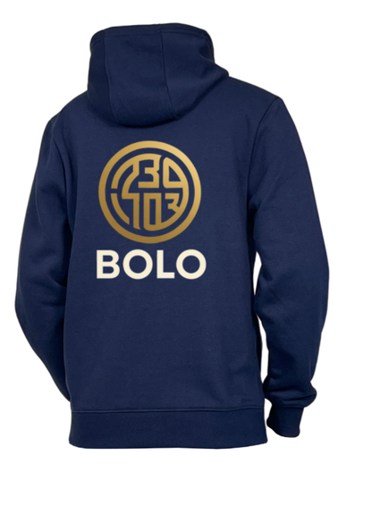 BOLO Solid Pullover Fleece Hoody