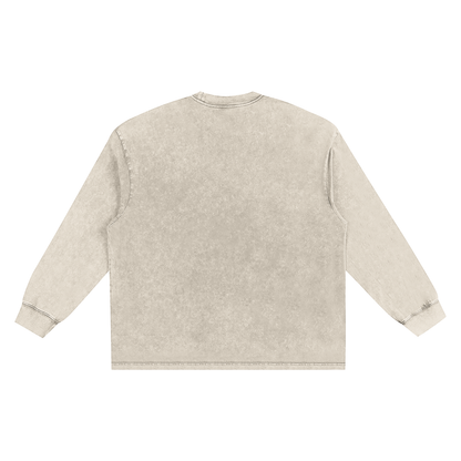 BOLO Snow Washed Frayed Edge T-Shirt