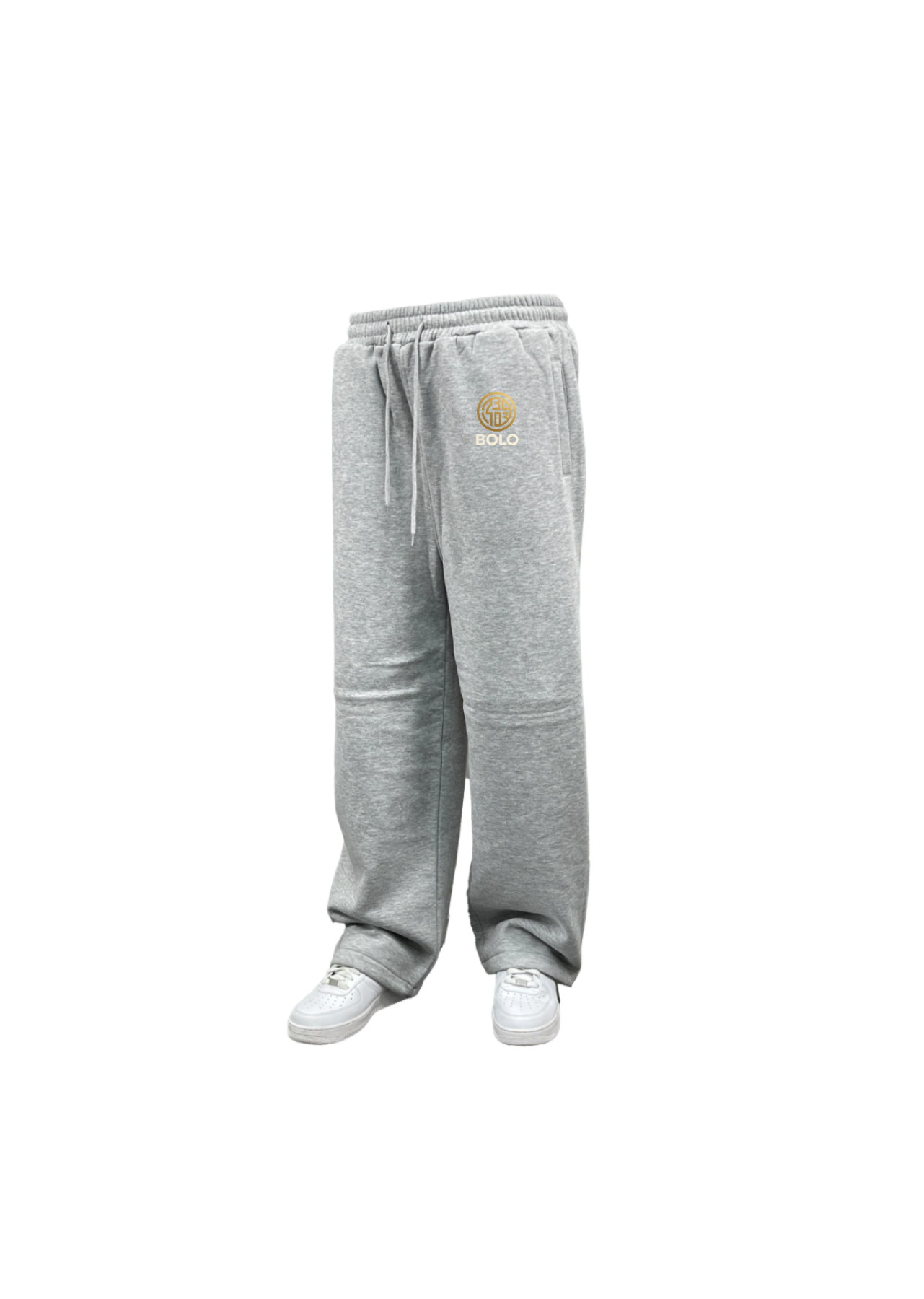 BOLO Solid Baggy Fleece Pants