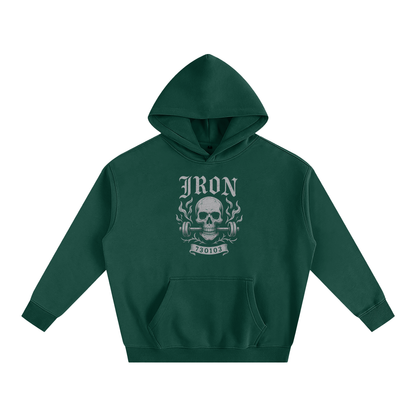 Iron Oversize Fleeced Hoodie