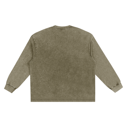 BOLO Snow Washed Frayed Edge T-Shirt