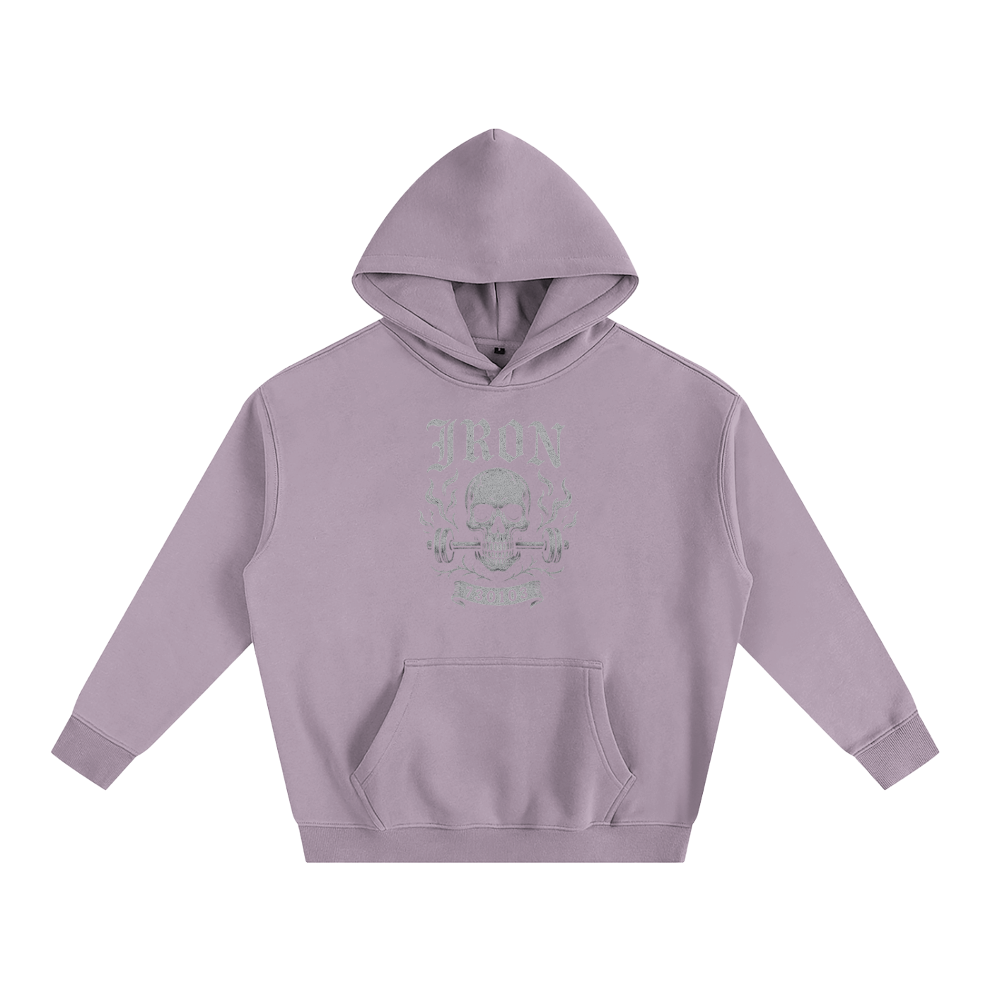 Iron Oversize Fleeced Hoodie