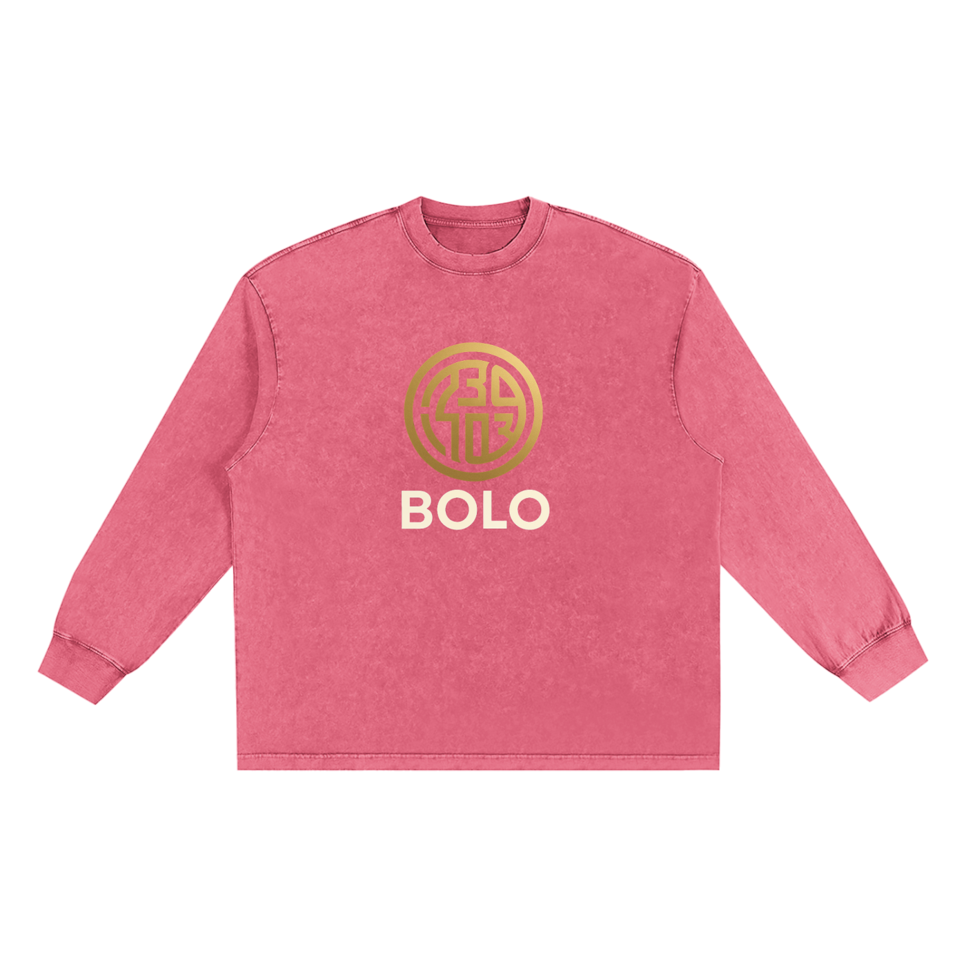BOLO Snow Washed Frayed Edge T-Shirt