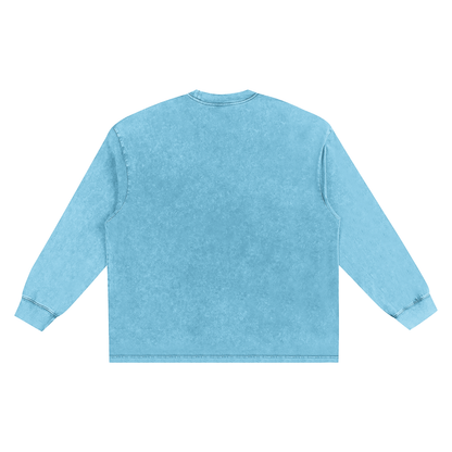 BOLO Snow Washed Frayed Edge T-Shirt