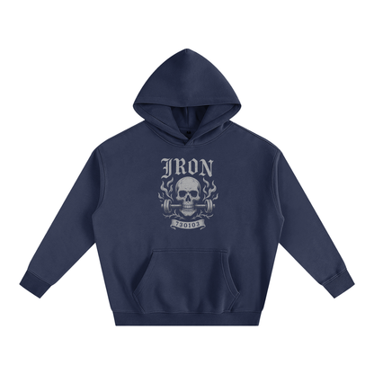 Iron Oversize Fleeced Hoodie
