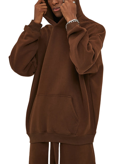 Iron Oversize Fleeced Hoodie